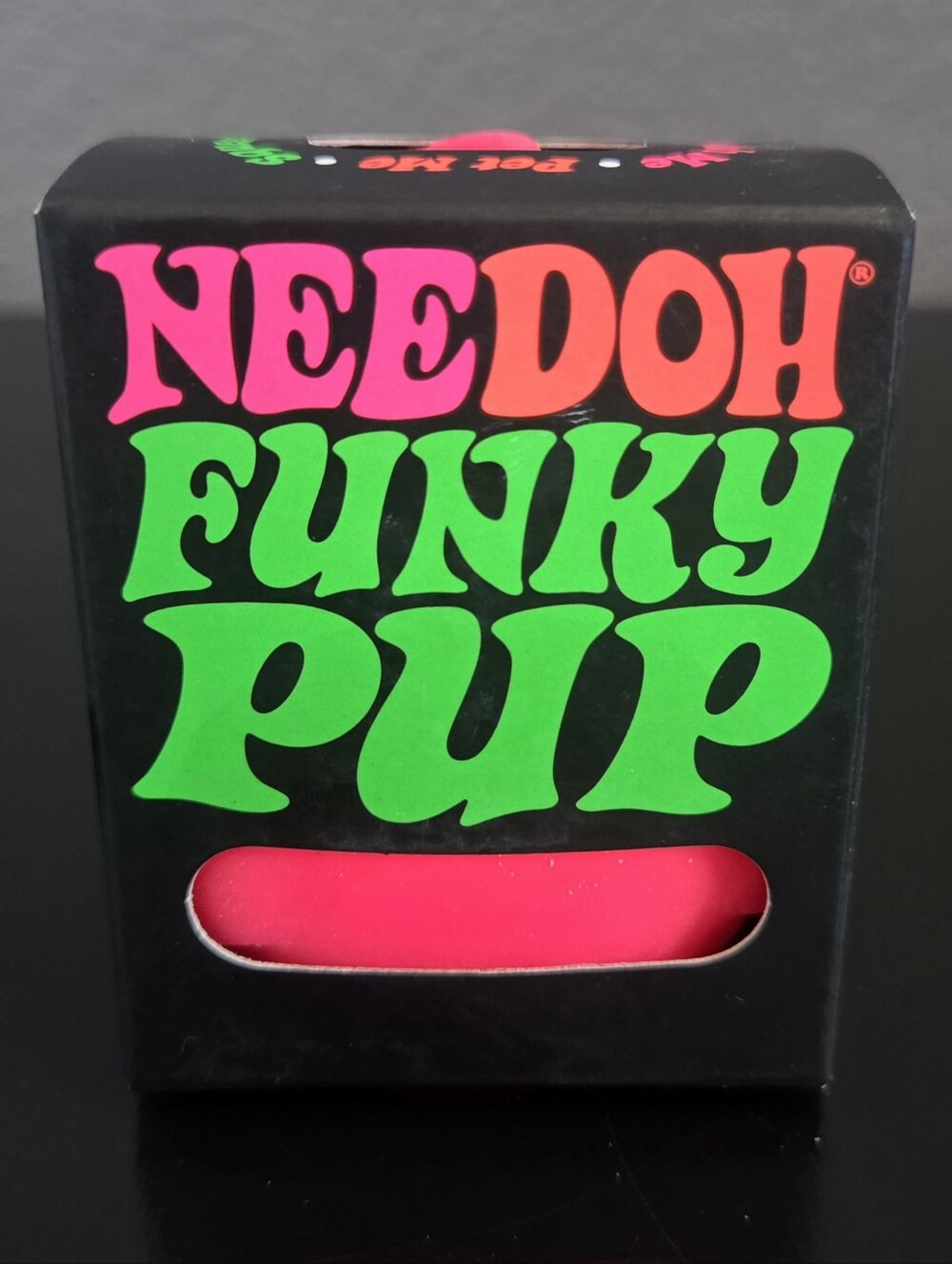 *BRAND NEW* Schylling NeenDoH Funky Pup Gel Toy - Hot Pink